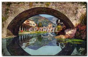 Old Postcard Sospel Altitude Bridges on Bevera