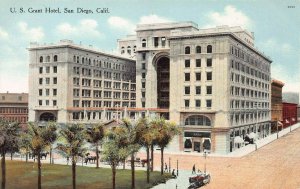 U.S. Grant Hotel, San Diego, California, early postcard, unused