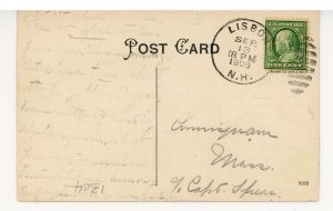 NH - Lisbon. Main Street looking South ca 1909