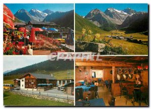 Postcard Modern Speiserestaurant Dorfli Davos Sertig