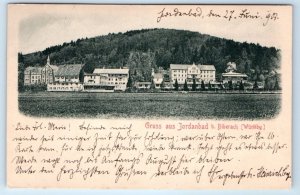 Gruss aus JORDANBAD b. Biberach GERMANY UDB 1903 Postcard