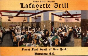 South Carolina Walterboro Arthur Bauer's Original Lafayette Grill