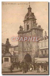 CARTE Post Old La Rochelle La Grosse Horloge