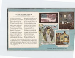 Postcard Barbara Fritchie Frederick Maryland USA