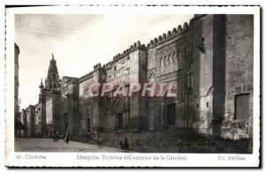 Postcard Modern Cordoba Mezquita del Portadas Exterior de la Catedral