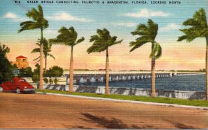 Florida Bradenton Green Bridge Looking North