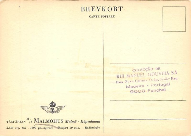 M S  Malmohus Cruise Ship 