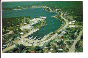 Aerial, Tobermory, Ontario, Bruce Peninsula