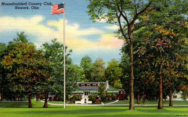 Newark, Ohio - The Moundbuilders Country Club - c1940