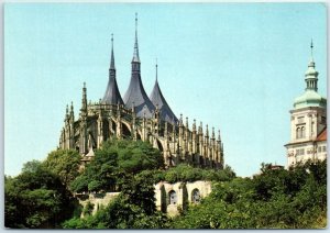 Postcard - St. Barbara's Cathedral - Kutna Hora, Czech Republic