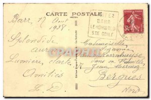 Postcard Old La Schlucht the Rock Tunnel Devil