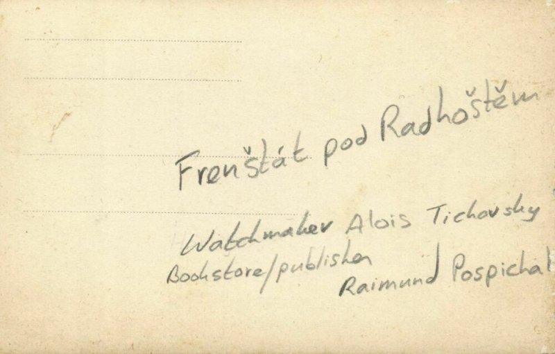 czech, FRENŠTÁT pod Radhoštěm, Lot of 5 RPPC Postcards (1910s) (2)
