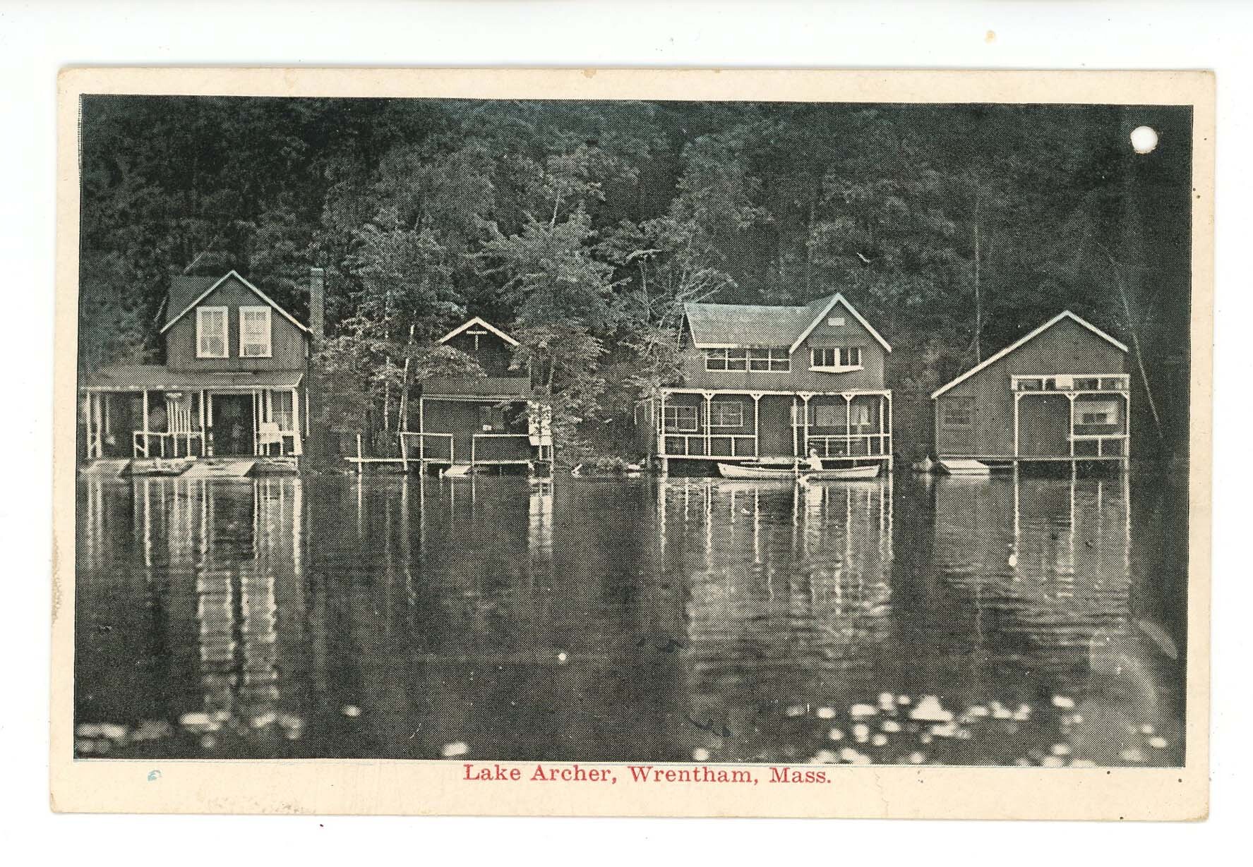 MA Wrentham. Lake Archer Cottages United States Massachusetts Other, Postcard / HipPostcard