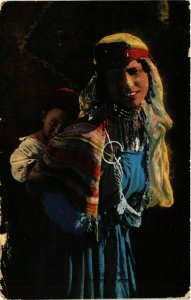 CPA AK Lehnert & Landrock Type de Femme Arabe TUNISIE (855977)