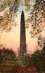 Vermont Bennington Battle Monument Handcolored Albertype