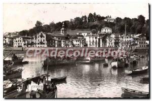 Postcard Old Saint Jean De Luz View Towards Ciboure