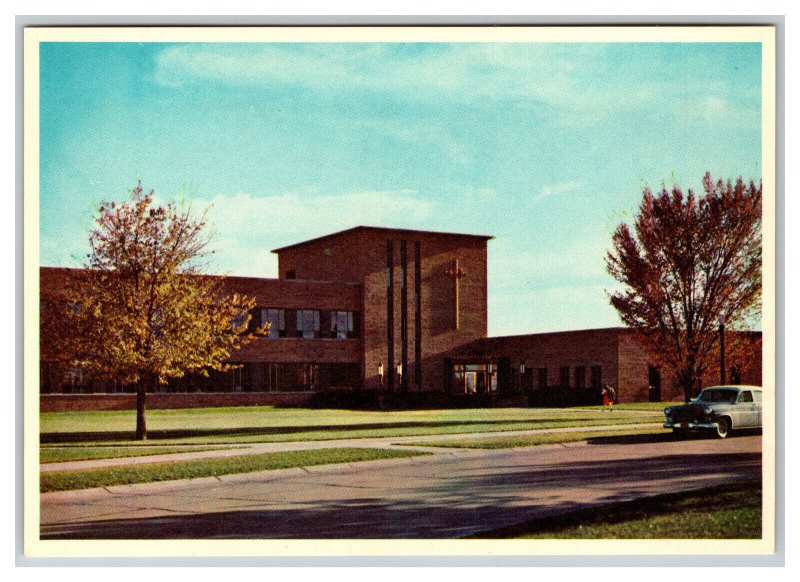 Admin. & Welfare Bldgs. Boys Town Nebraska ©1956 Postcard Continental View Card