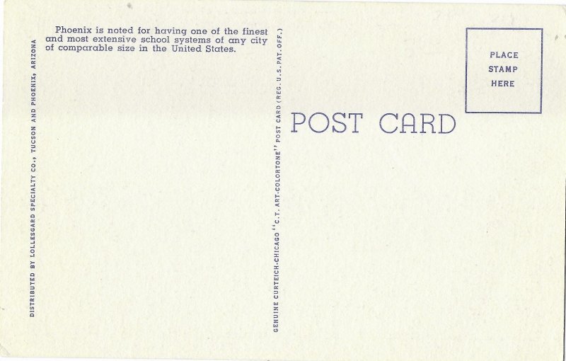 Phoenix Community College Thomas Road Phoenix Arizona