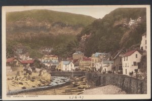 Devon Postcard - The Harbour, Lynmouth     RS9494