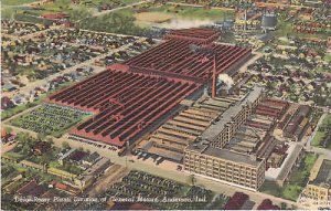 D7507 IN, Anderson Delco-Remy Plant Postcard