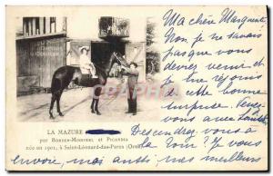 Old Postcard Horse Riding Horse show Mazure by the Border Minstrel and Picard...