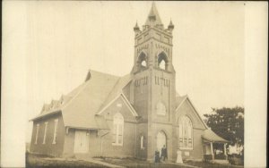 Church - Vale MD Written on Back LAVALE? Allegany County? Real Photo Postcard