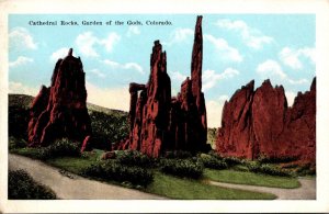 Colorado Garden Of The Gods Cathedral Rocks