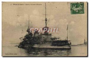 Old Postcard Boat The first class Breastplate Gauls