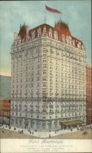 New York City Hotel Martinique Broadway 32nd & 33rd c1910 Postcard