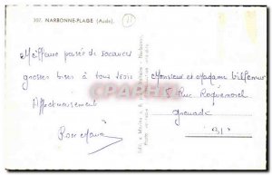 Narbonne - Plage - Aude - Old Postcard