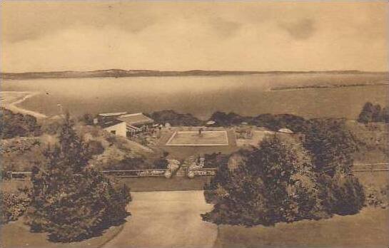 Maine Prouts Neck The Black Point Inn Pool From Inn Albertype