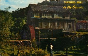 Turners Mill in the Ozark MO Vintage Postcard