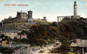 Calton Hill Edinburgh 1910 