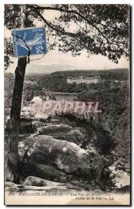 Cars of & # 39orne Old Postcard A lake view