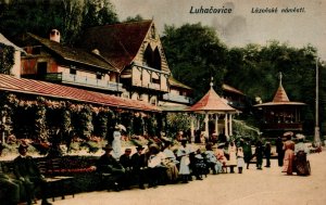 Czech Republic Luhacovice Bad Luhatschowitz Luhačovice Lázeňské Náměstí  08.76