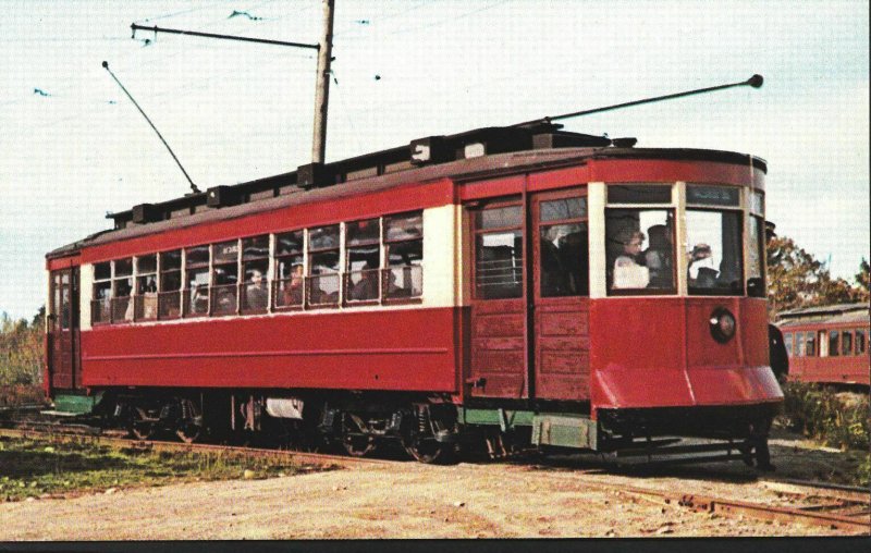 Railway Transport Postcard - Seashore Trolley Museum, Kennebunkport, Maine DR307