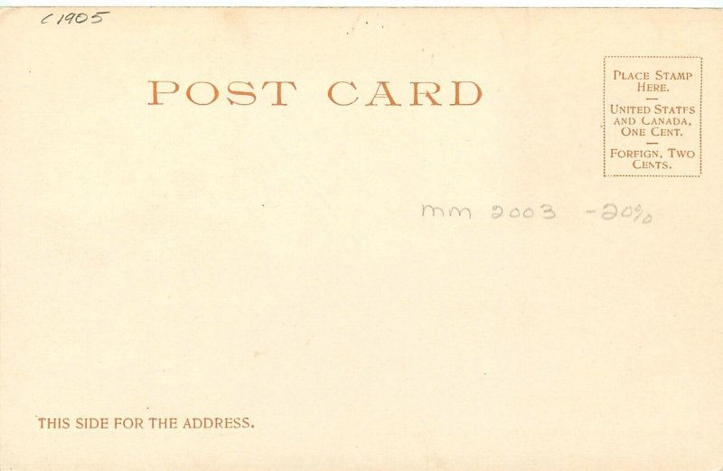 C-1905 Columbia River Oregon Sturgeon Detroit Photographic Postcard 25-1103