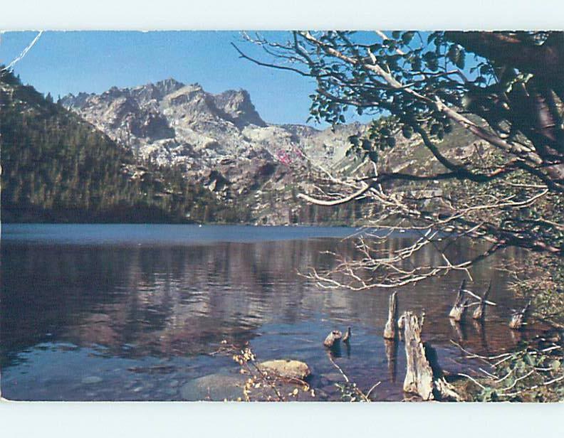 1980's SARDINE LAKE Sierra Buttes - Sierra City & Grass Valley CA F3921