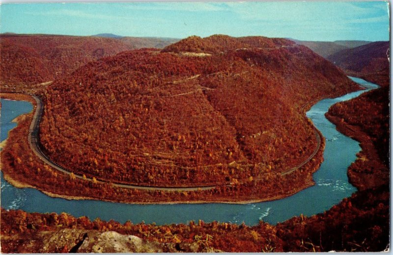 1962 Autumn in the New River Canyon, West Virginia