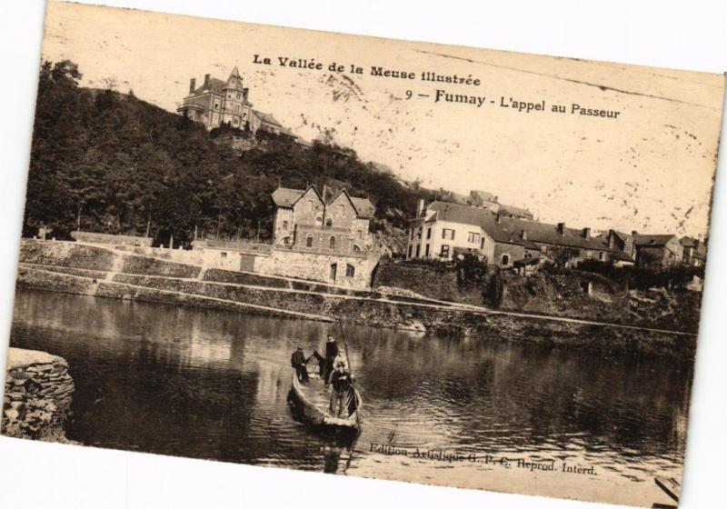 CPA La Vallée de la Meuse Illustrée - FUMAY - L'appel au Passeur (224776)