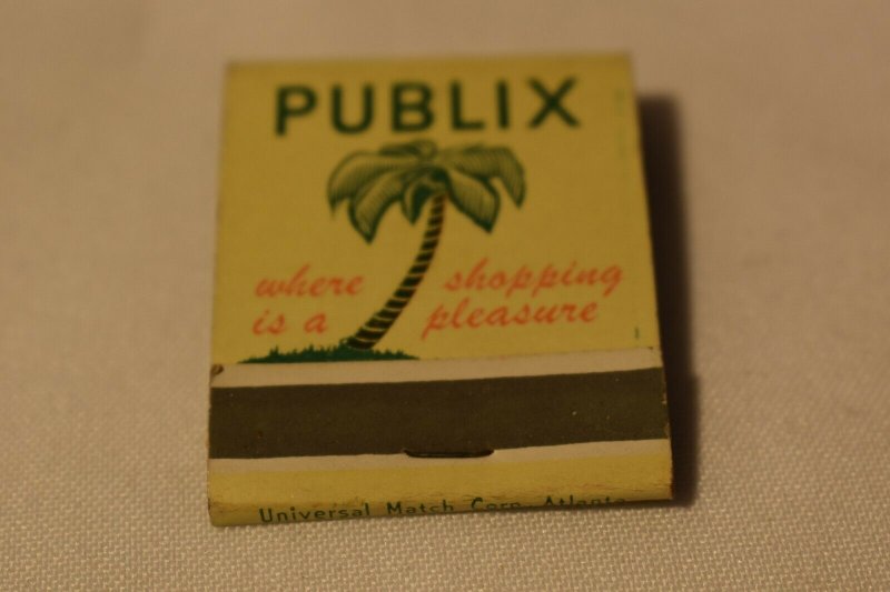 Publix Super Markets 20 Strike Matchbook