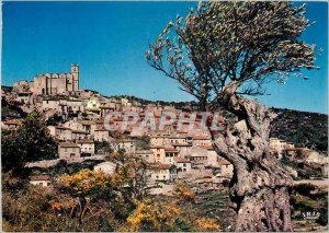 The Modern Postcard Roussillon Around Prades The village of Eus dominated by ...