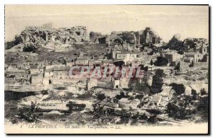 Old Postcard Provence Les Baux General view