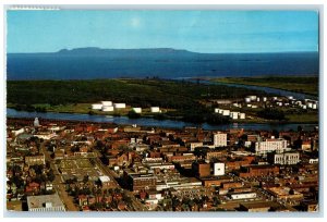 1989 Aerial View of Fort William Ontario Canada Posted Vintage Postcard