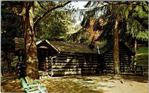 COOK FOREST STATE PARK, Pennsylvania  PA   CABINS at MacBETH'S  c1960s  Postcard