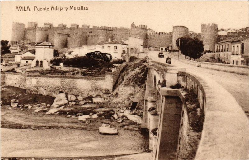 CPA Avila Puente Adaja y Murallas SPAIN (744132)