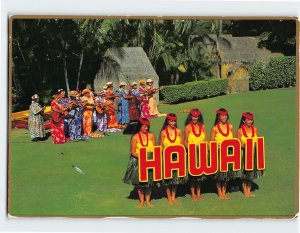 Postcard The Kodak Hula Show, at Waikiki's Kapi'olani Park, Honolulu, Hawaii
