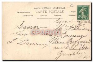 Postcard Old Women Fancy Clover