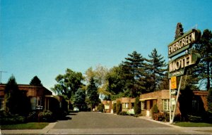 Utah Salt Lake City The Evergreen Motel