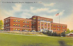 E. A. Horton Memorial Hospital, Middletown, NY, USA Unused 